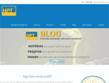Tablet Screenshot of hpt.com.br