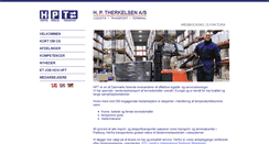 Desktop Screenshot of hpt.dk