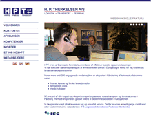Tablet Screenshot of hpt.dk